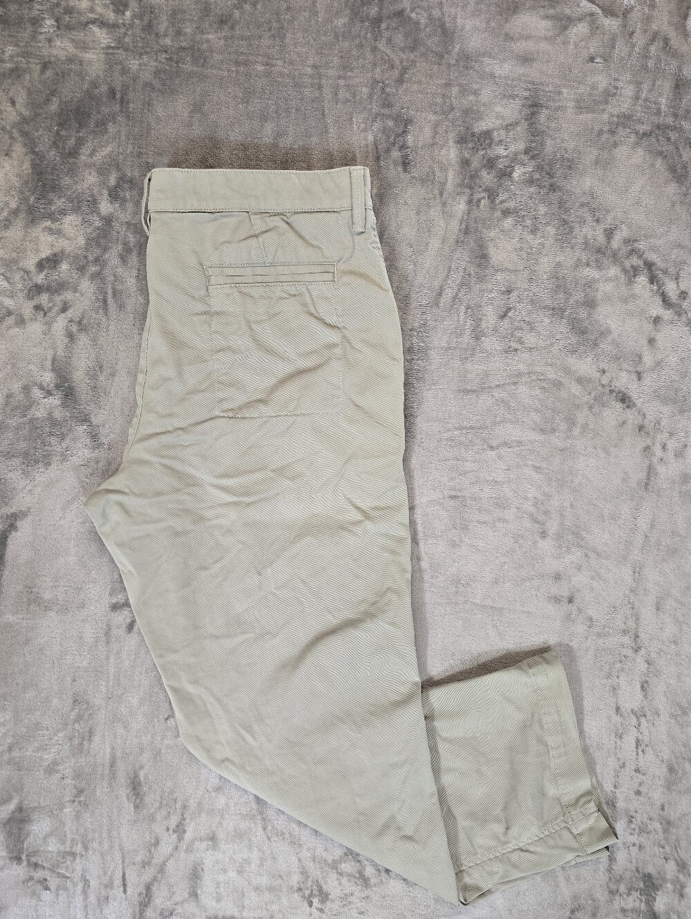 LL Bean Comfort Stretch Chino Pants Trousers Size 35x30 Fits 36x30 Coolmax